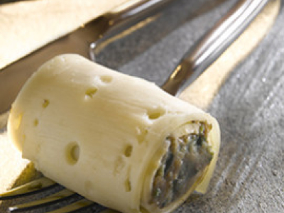 Cannellonis à la Tomme de Savoie & Caviar d'aubergine