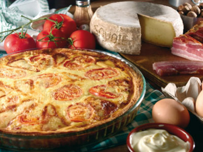 Quiche à la Tomme de Savoie