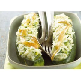Courgettes farcies au Reblochon de Savoie